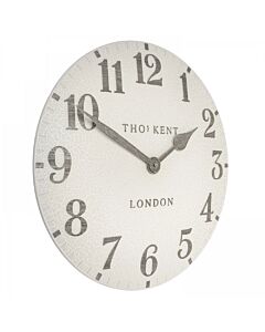 Thomas Kent 20" Arabic Crackle Outdoor Large Wall Clock
